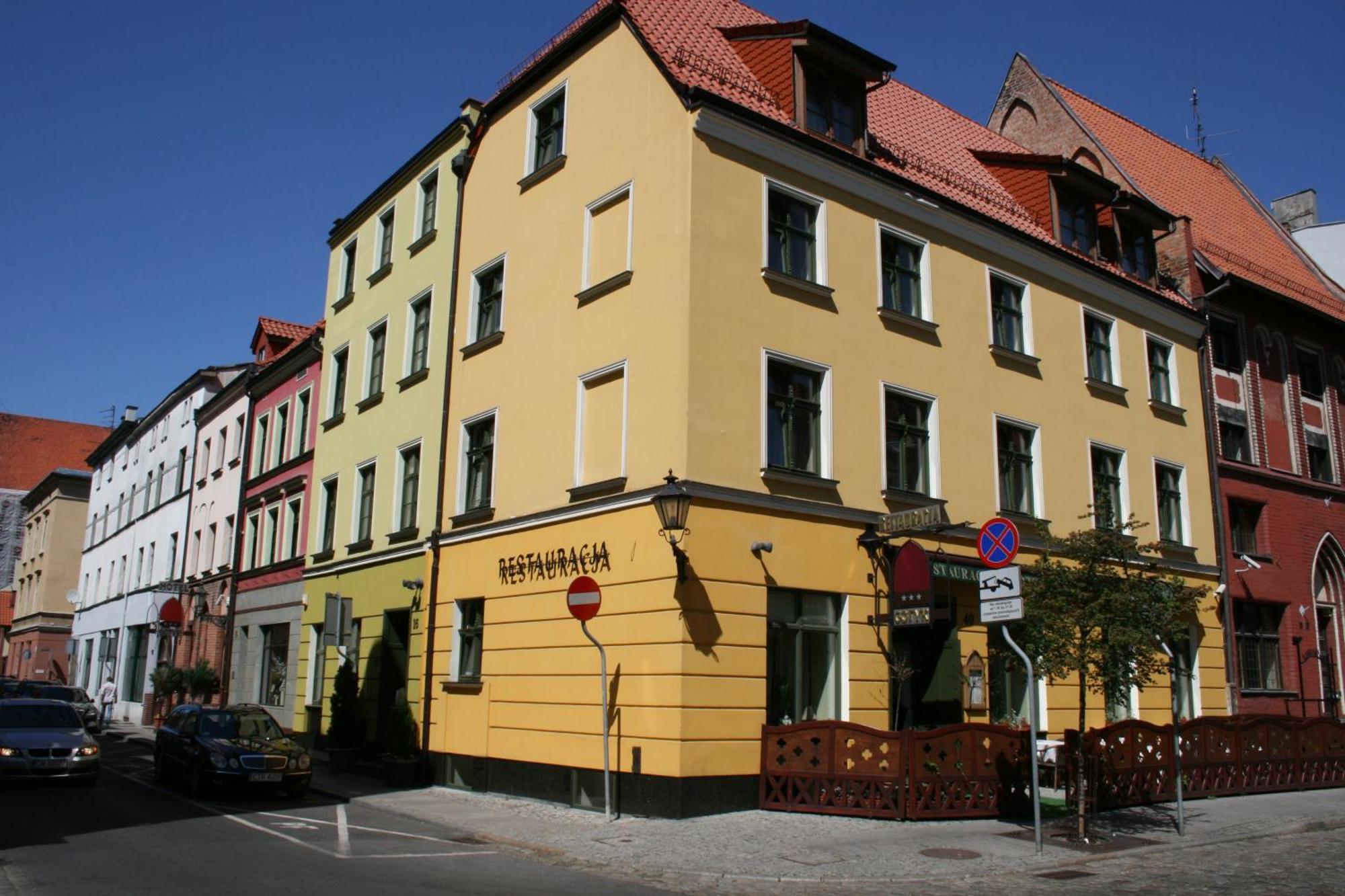 Gotyk Hotel Stary Toruń Eksteriør billede